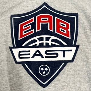 🏀 3/$10 Adidas T-Shirt 2XL EAB East Tennessee Basketball Gray